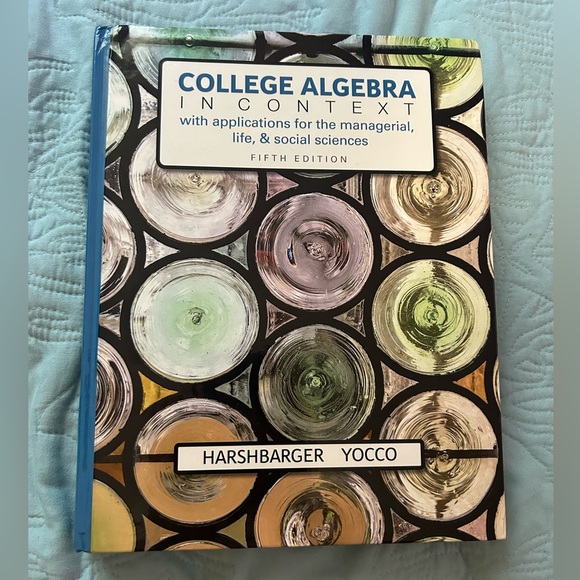 College Algebra - Picture 1 of 3